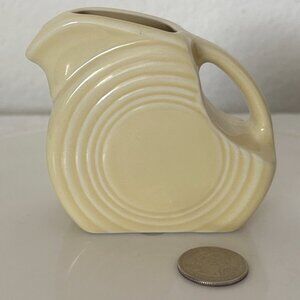 Fiesta Yellow Mini Disc Pitcher